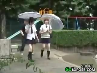 Japonsko šolarka hlačke